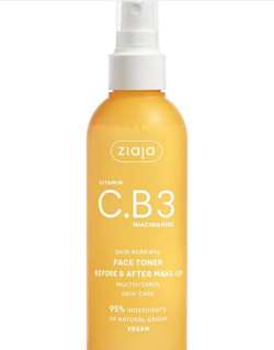 Ziaja - Vitamin C.B3 Niacinamide - Face Toner / TONIK 190ml