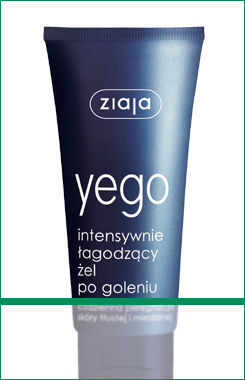 Ziaja - Yego - Intense soothing after shave GEL for oily and combination skin 75ml 5901887019725