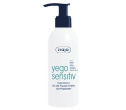 Ziaja - Yego Sensitive - Soothing gel for face wash for men 200ml 5901887038214