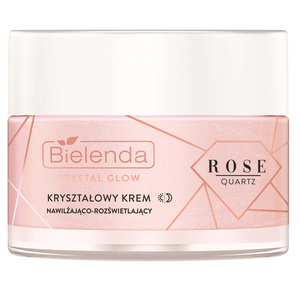 Bielenda - Crystal Glow Rose Quartz - Moisturising-Illuminating Cream 50 ml 5902169042400