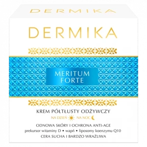 Dermika - MERITUM FORTE - SEMI-RICH nourishing DAY/NIGHT cream 50ml 5902046768874