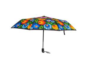 Folkstar - AUTOMATIC UMBRELLA - BLACK LOWICZ PATTERN /17264/ 5901845117968