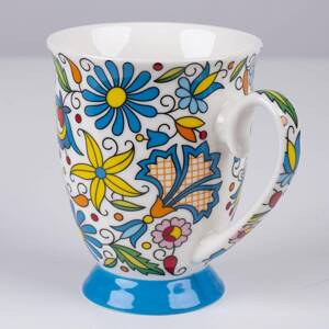 Folkstar -'HELENKA' MUG IN A DECORATIVE BOX - KASHUBIANPATTERN 280 ml /21672/ 5901845128520