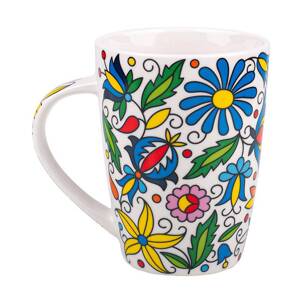 Folkstar -'JACEK' MUG - KASHUBIAN PATTERN 420 ml /25400/ 5901845135627