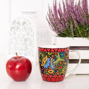 Folkstar -'STEFANIA' MUG in a decorative box - CRACOW PATTERN 460 ml / 23192/ 5901845131018